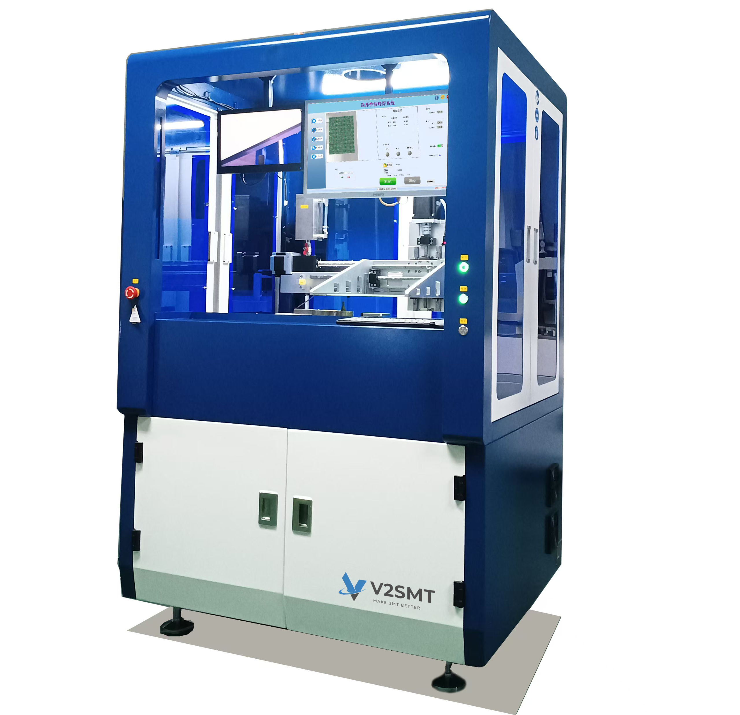MSO-400C Three-axis linkage selective wave soldering MSO-400C Selective Wave Solder Machine